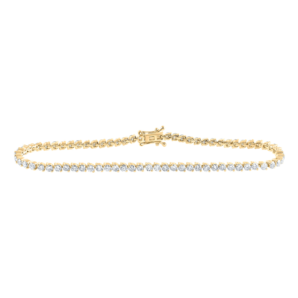 3 CTW-DIA NK TENNIS BRACELET (7 INCH)