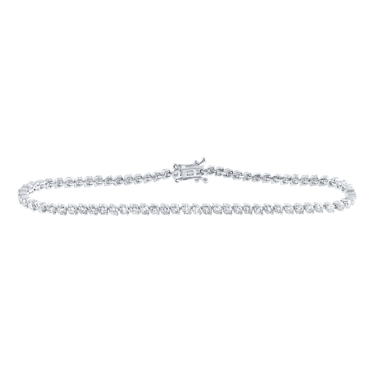 3 CTW-DIA NK TENNIS BRACELET (7 INCH)