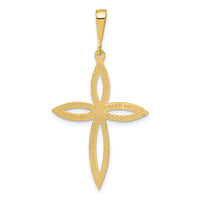 Load image into Gallery viewer, 14k Passion Cross Pendant
