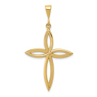 Load image into Gallery viewer, 14k Passion Cross Pendant
