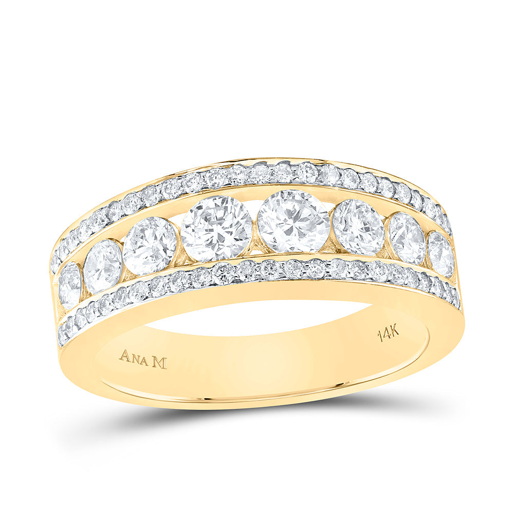 2CTW-DIA ANA M MENS BAND