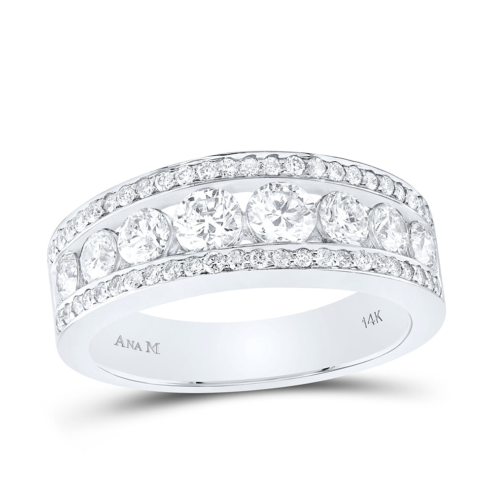 2CTW-DIA ANA M MENS BAND