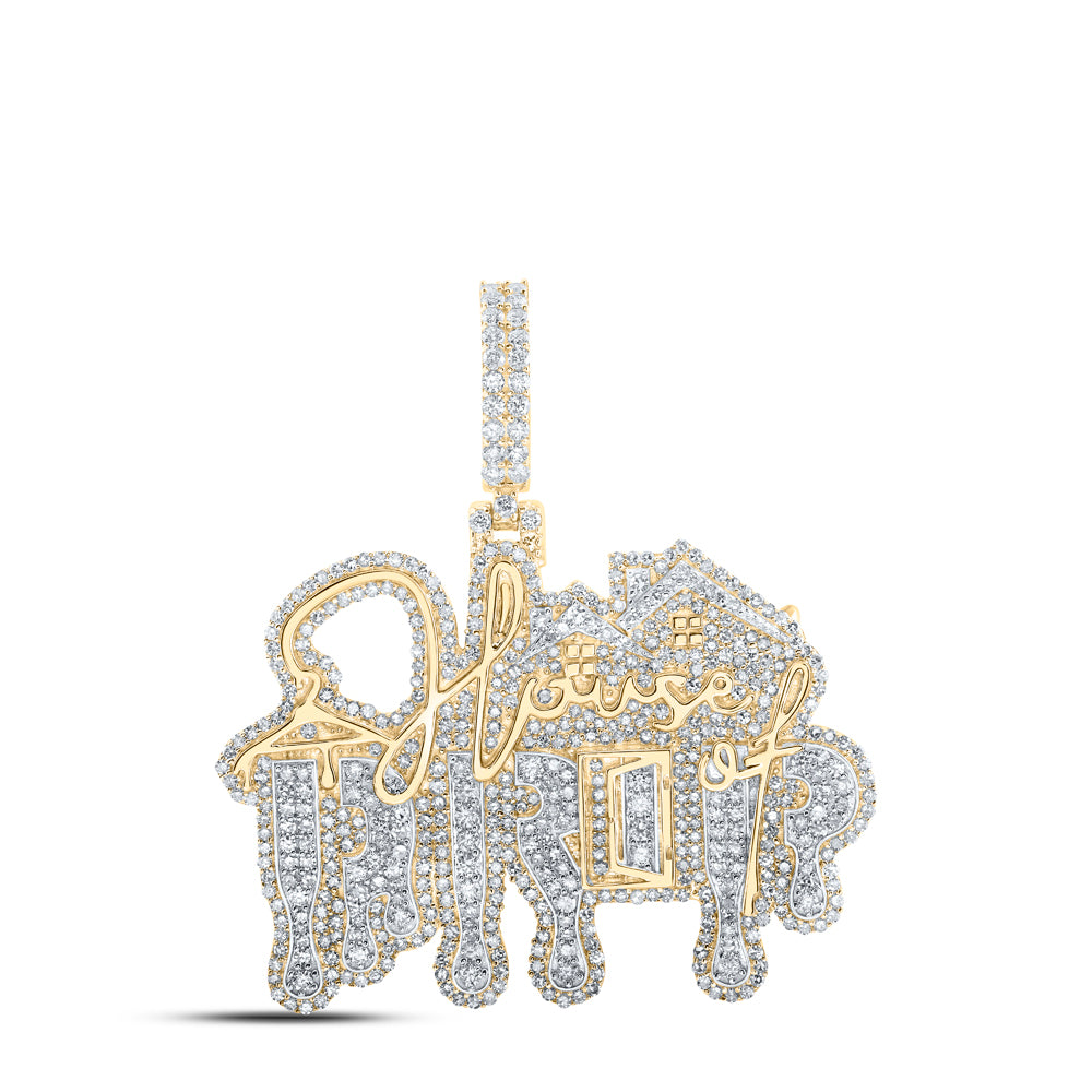 2 7/8CTW-DIA NK HOUSE OF DRIP MENS CHARM