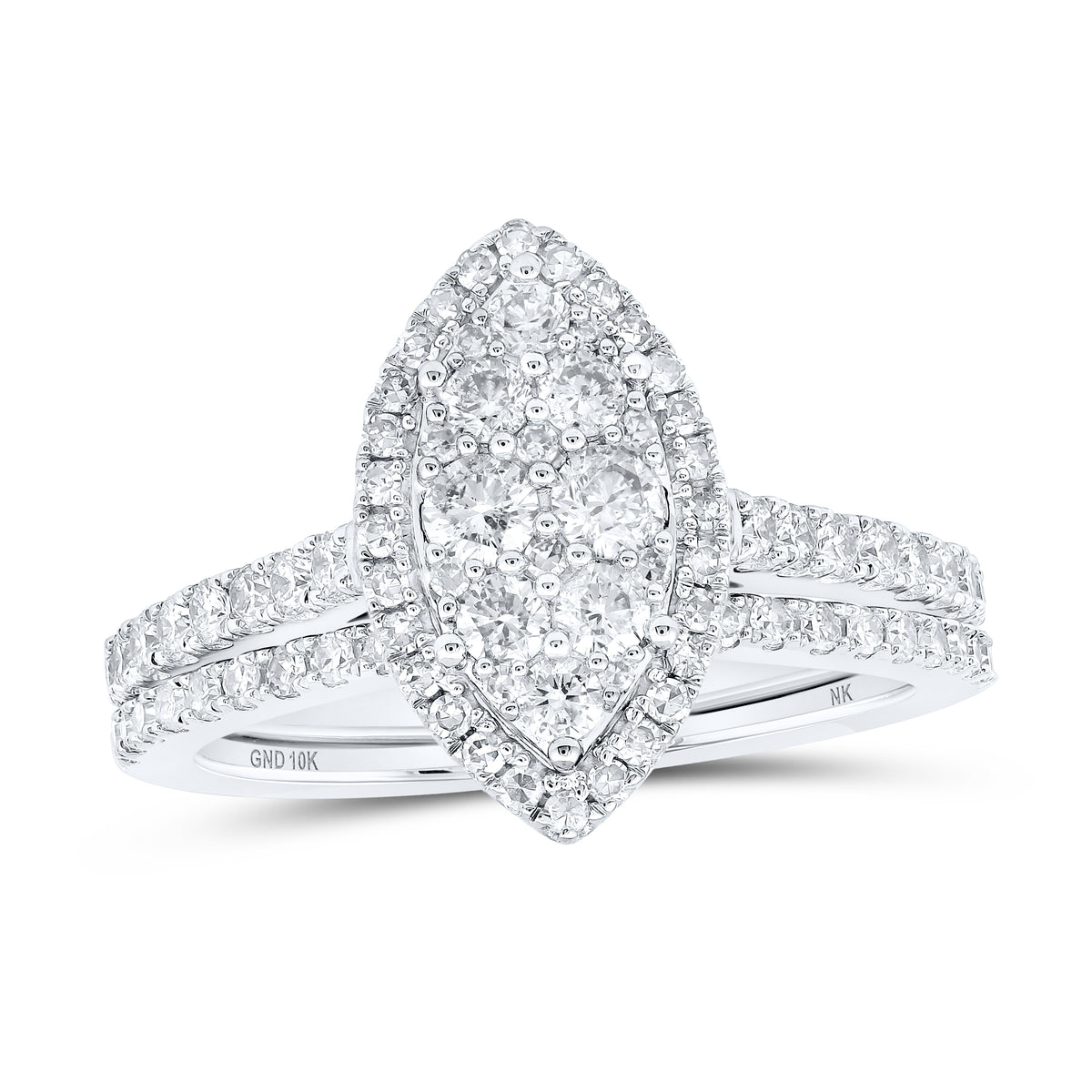 1 CTW-DIA NK BRIDAL SET