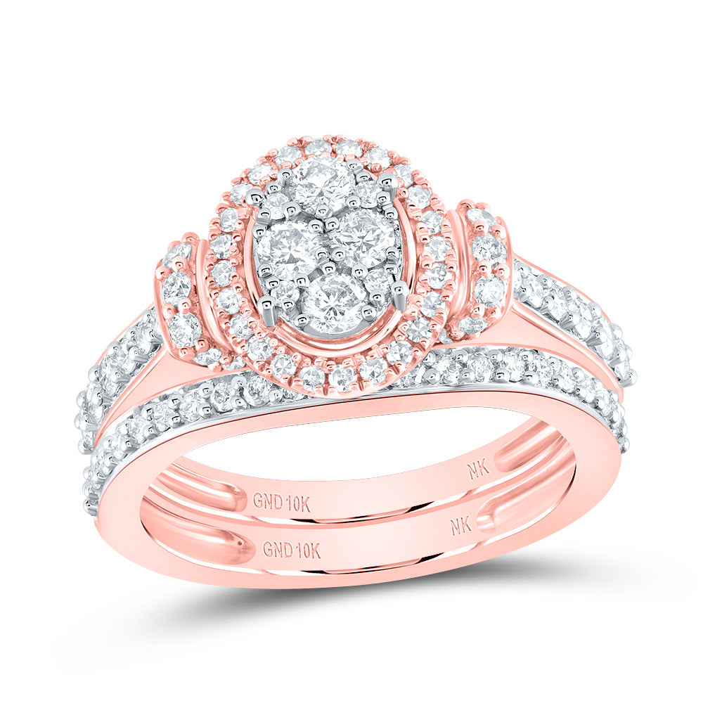 1 CTW-DIA NK BRIDAL SET