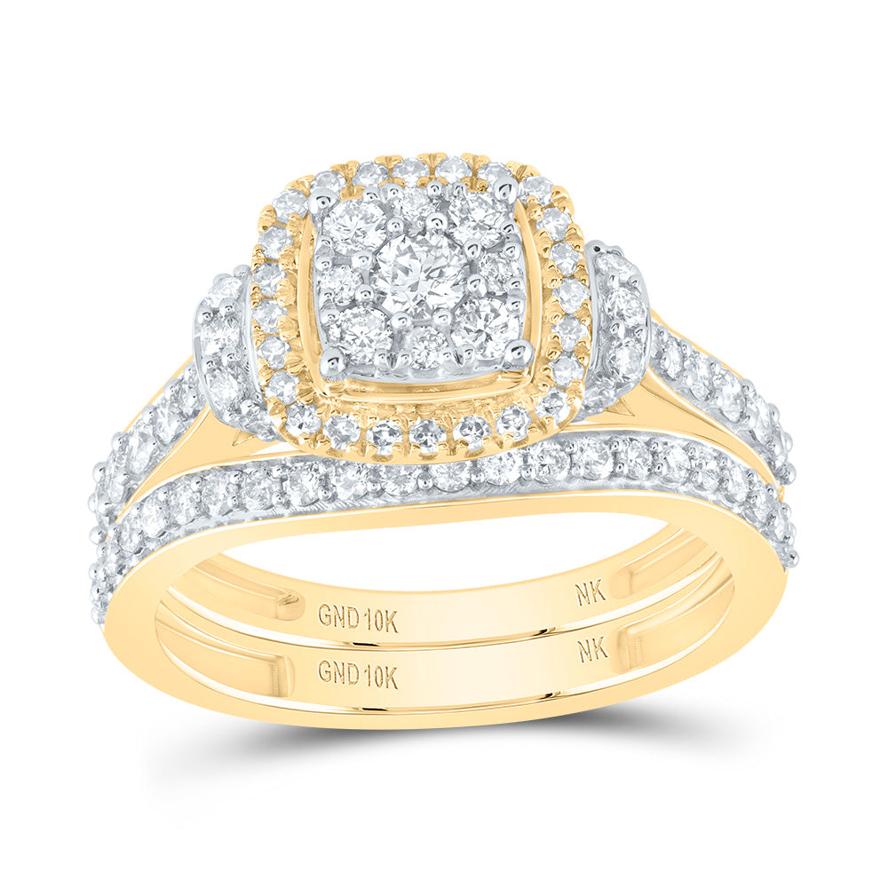 1 CTW-DIA NK BRIDAL SET