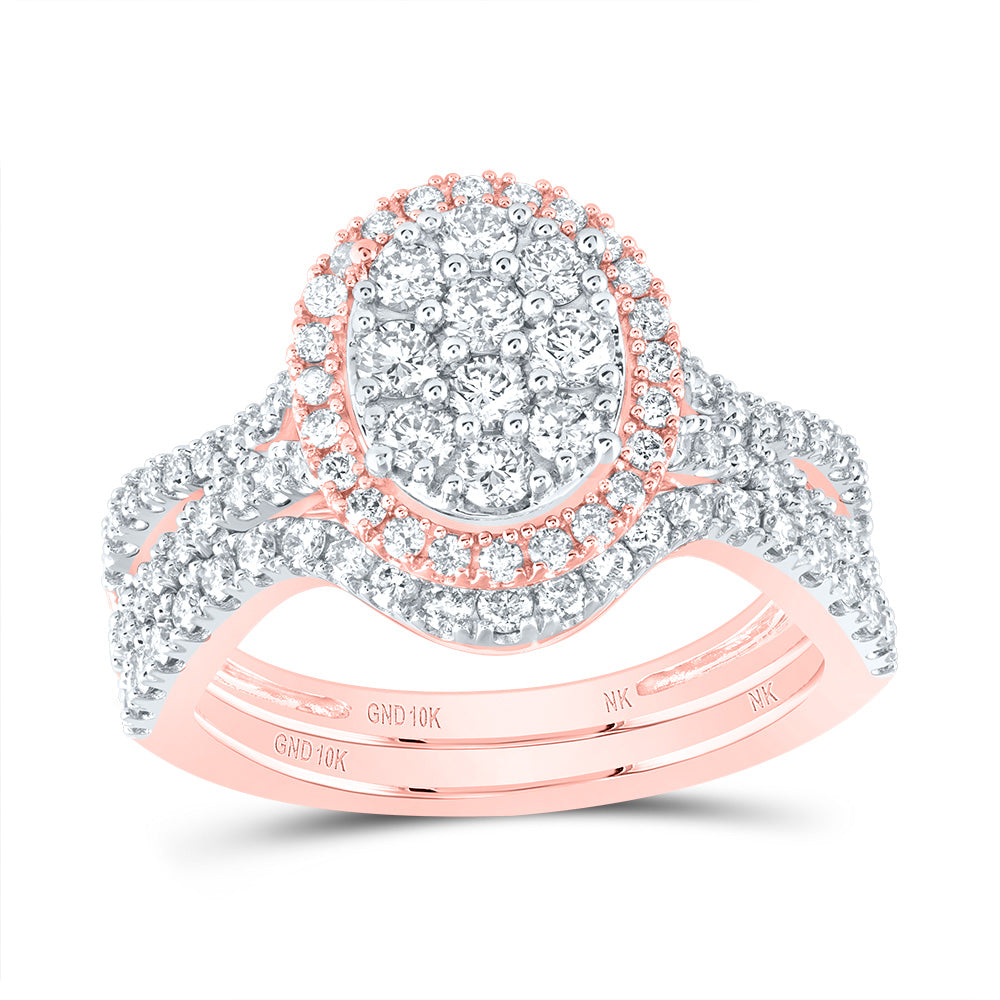 1 CTW-DIA NK BRIDAL SET