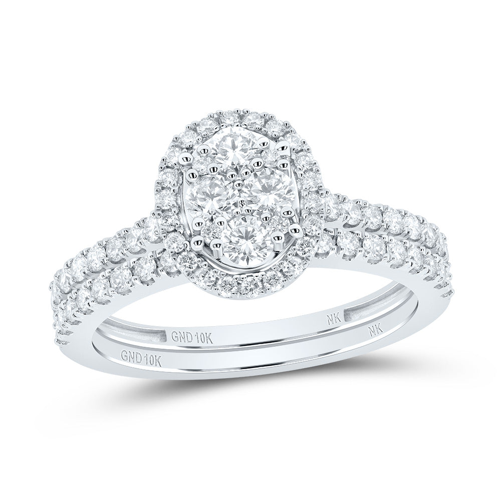 1 CTW-DIA NK BRIDAL SET