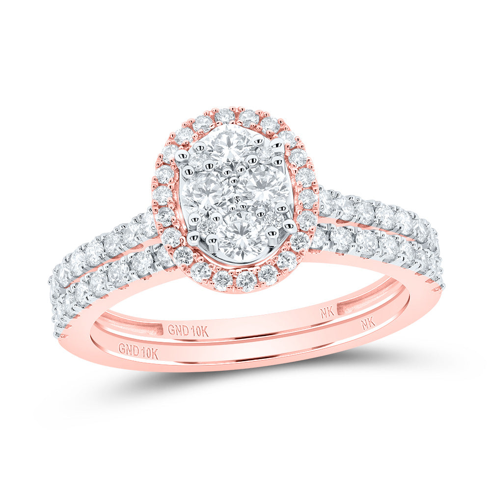 1 CTW-DIA NK BRIDAL SET