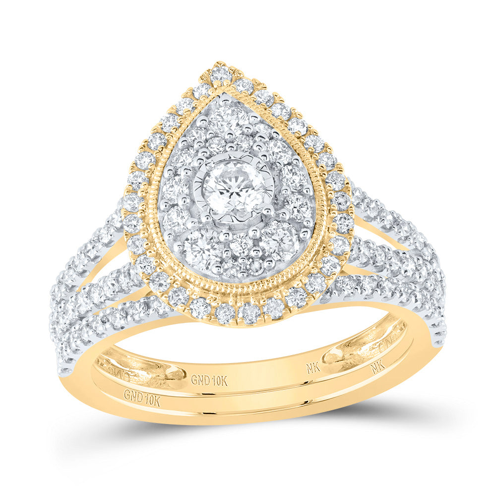 1 CTW-DIA NK BRIDAL SET