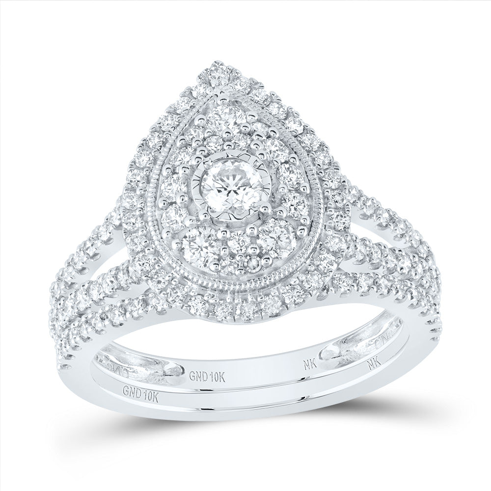 1 CTW-DIA NK BRIDAL SET
