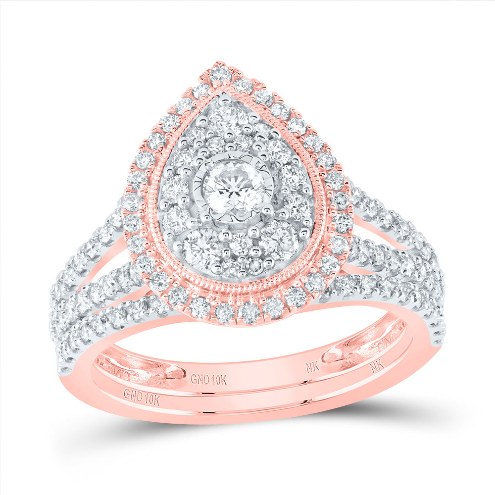 1 CTW-DIA NK BRIDAL SET
