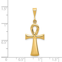 Load image into Gallery viewer, 14k Egyptian Ankh Cross Pendant

