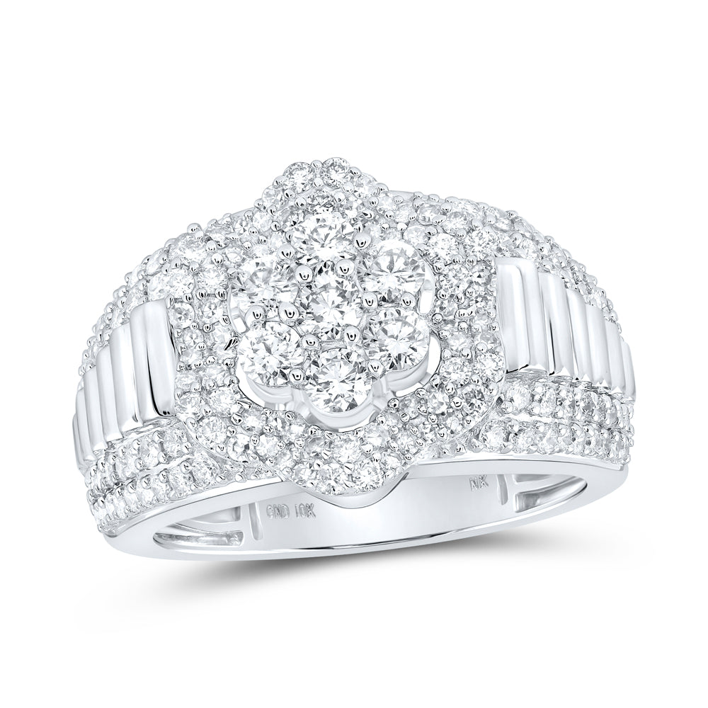 1 7/8CTW-DIA NK MENS RING
