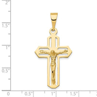 Load image into Gallery viewer, 14k Polished Crucifix Pendant
