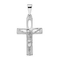 Load image into Gallery viewer, 14k White Gold Crucifix Pendant
