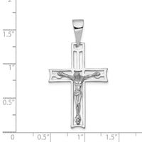 Load image into Gallery viewer, 14k White Gold Crucifix Pendant
