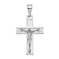 Load image into Gallery viewer, 14k White Gold Crucifix Pendant
