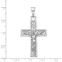Load image into Gallery viewer, 14k White Gold Crucifix Pendant
