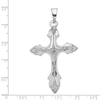 Load image into Gallery viewer, 14k White Gold Crucifix Pendant
