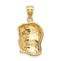 Load image into Gallery viewer, 14k Girl Head Charm
