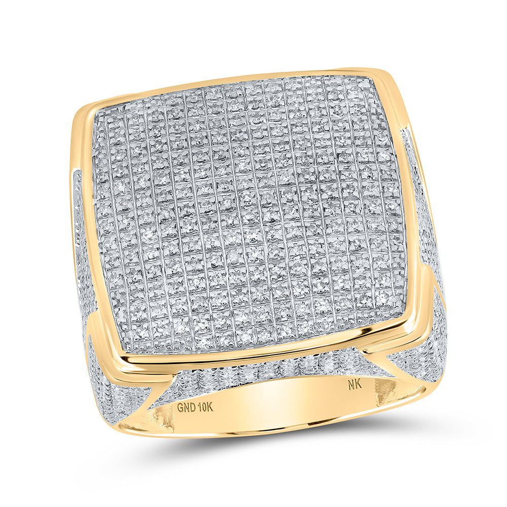 1 5/8CTW-DIA NK MENS RING