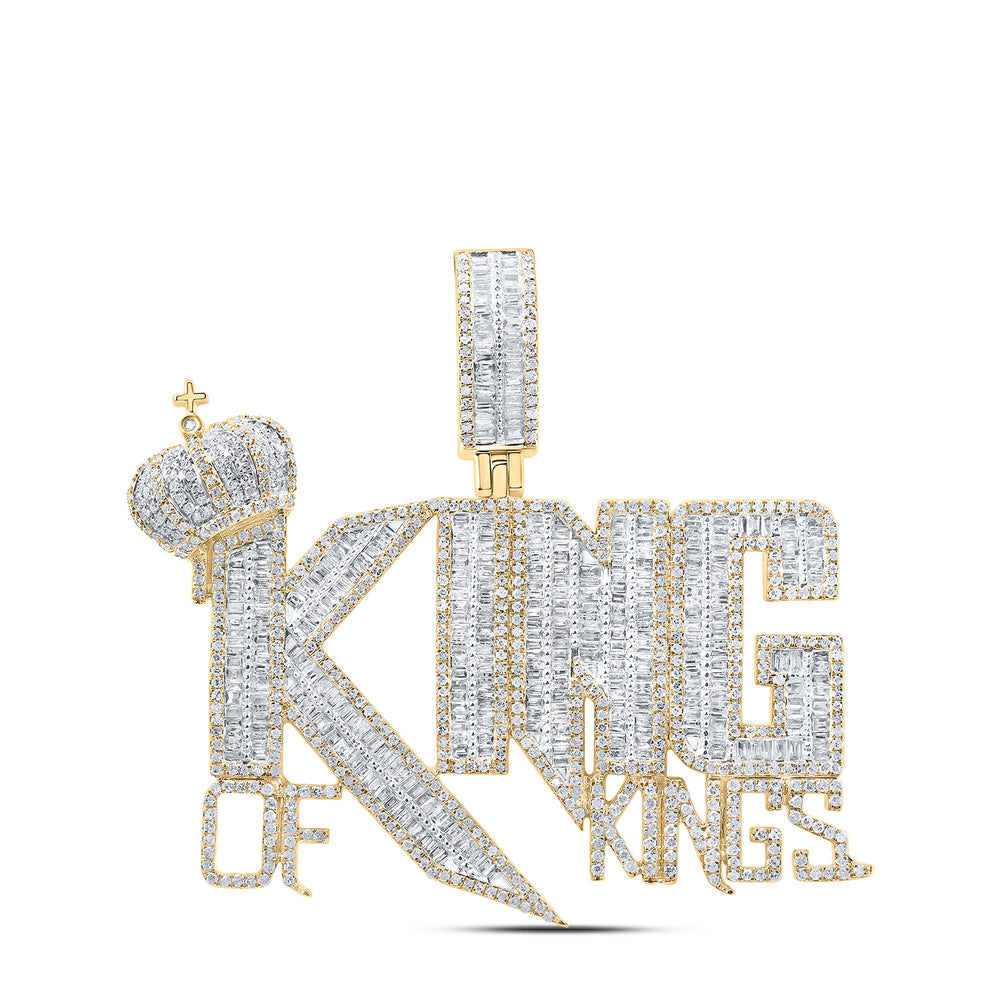 4 CTW-DIA P1 KING OF KINGS MENS CHARM