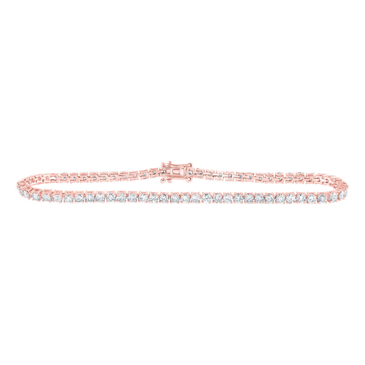 4CTW-DIA NK LADIES BRACELET (7 INCH)