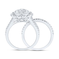 Load image into Gallery viewer, 1 1/2CTW-DIA NK HEART BRIDAL SET
