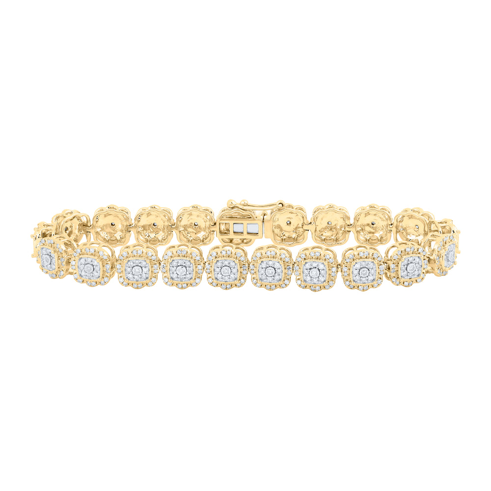 2 3/8CTW-DIA NK LADIES BRACELET(7 INCH)