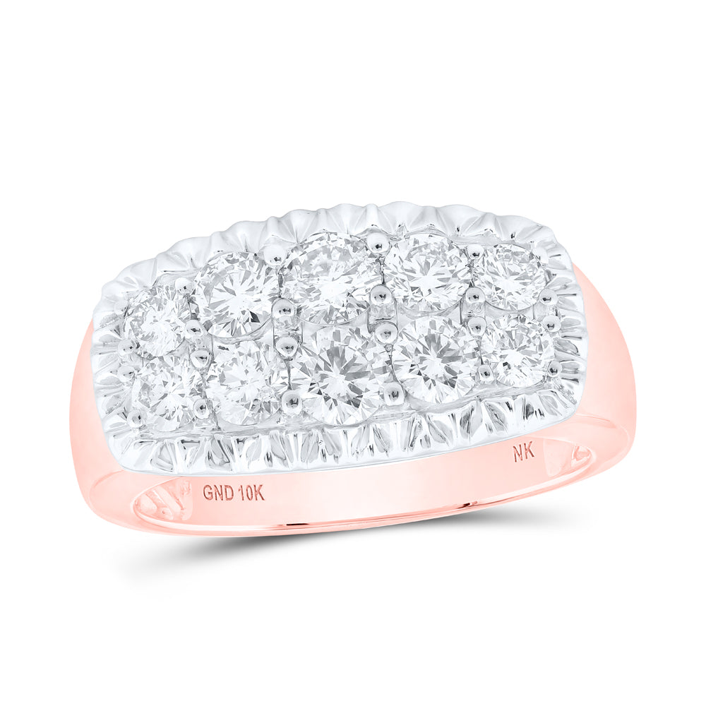 2CTW-DIA NK MENS RING