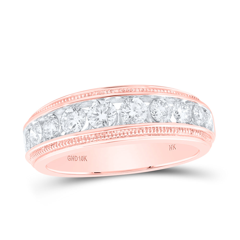 1 1/2CTW-DIA NK MENS RING