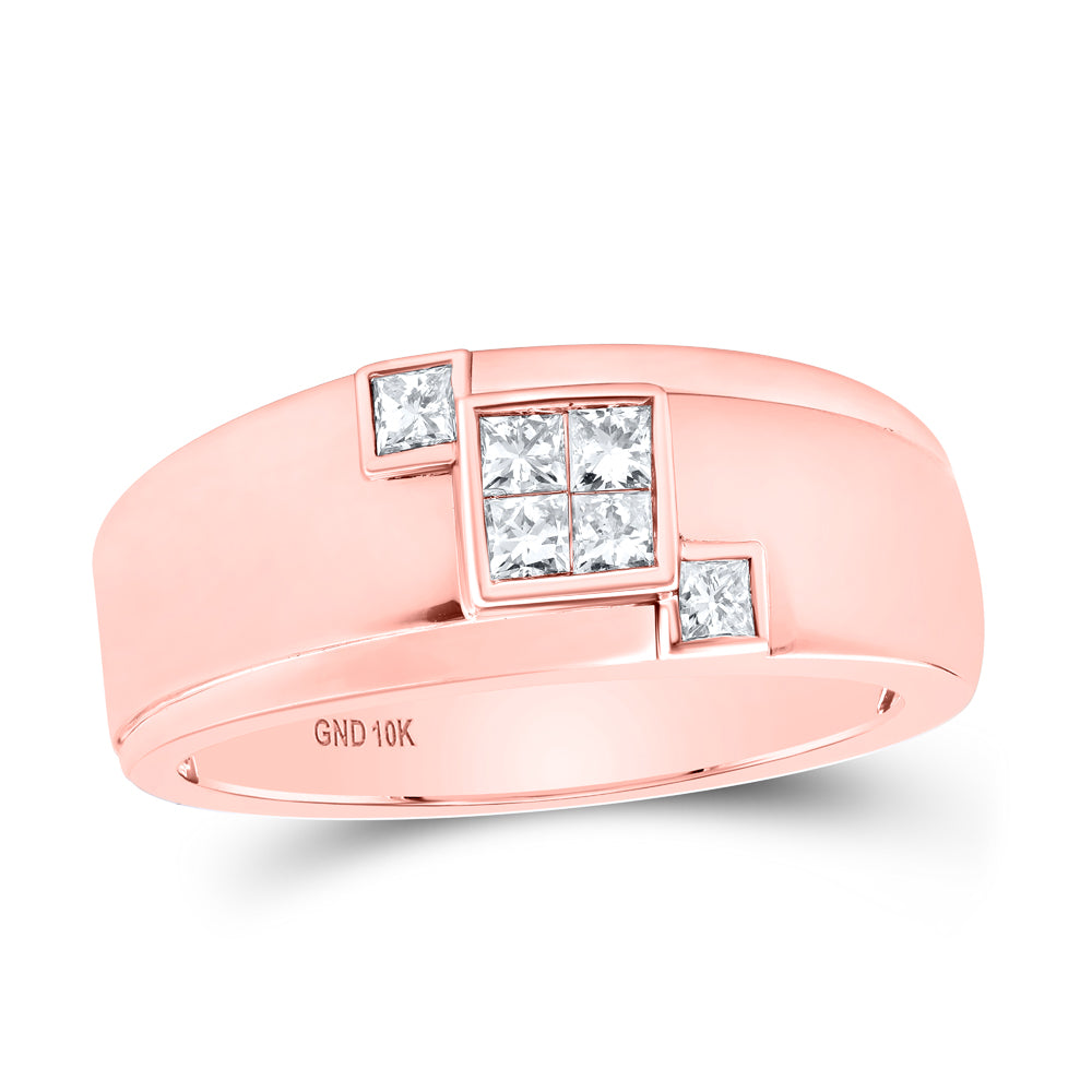 3/8CTW-DIA CN MENS RING
