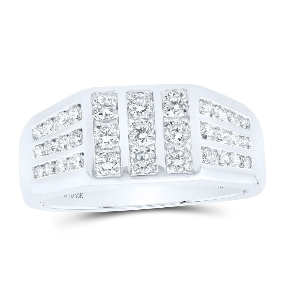 1CTW-DIA NK MENS RING