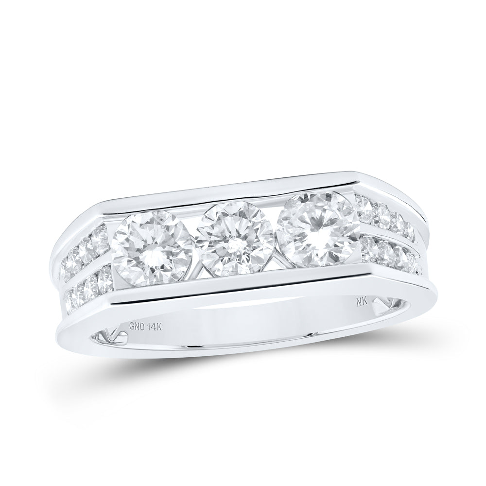 2CTW-DIA NK MENS RING