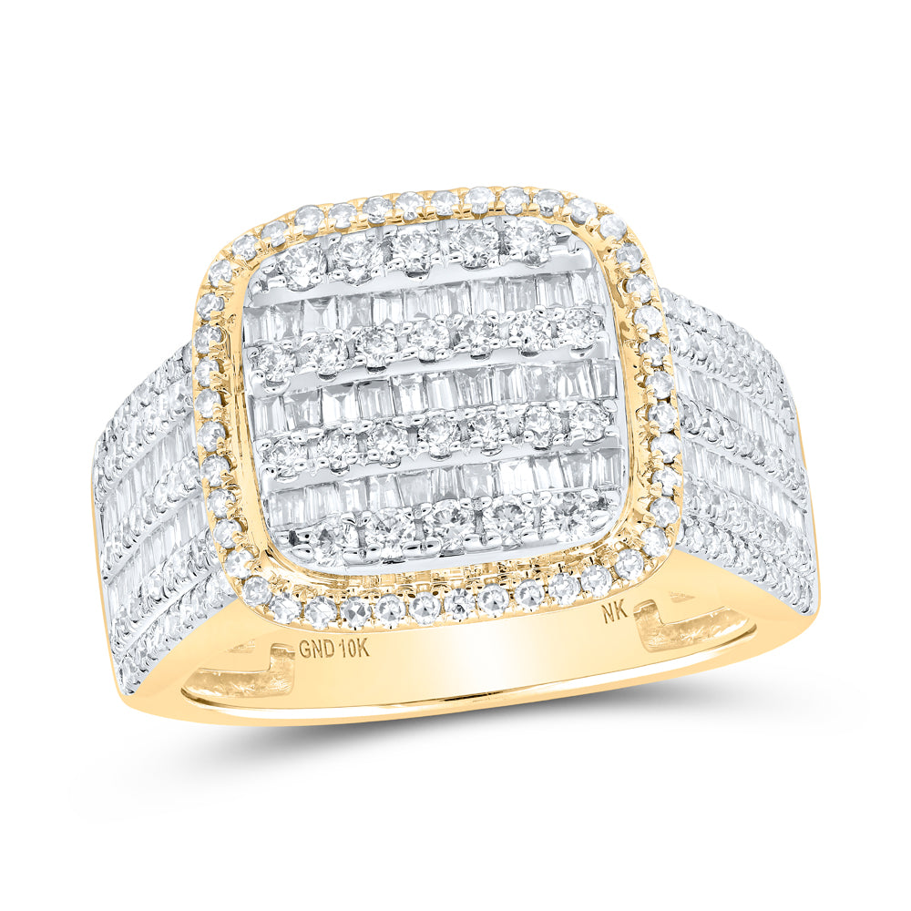 1 7/8 CTW-DIA NK MENS RING