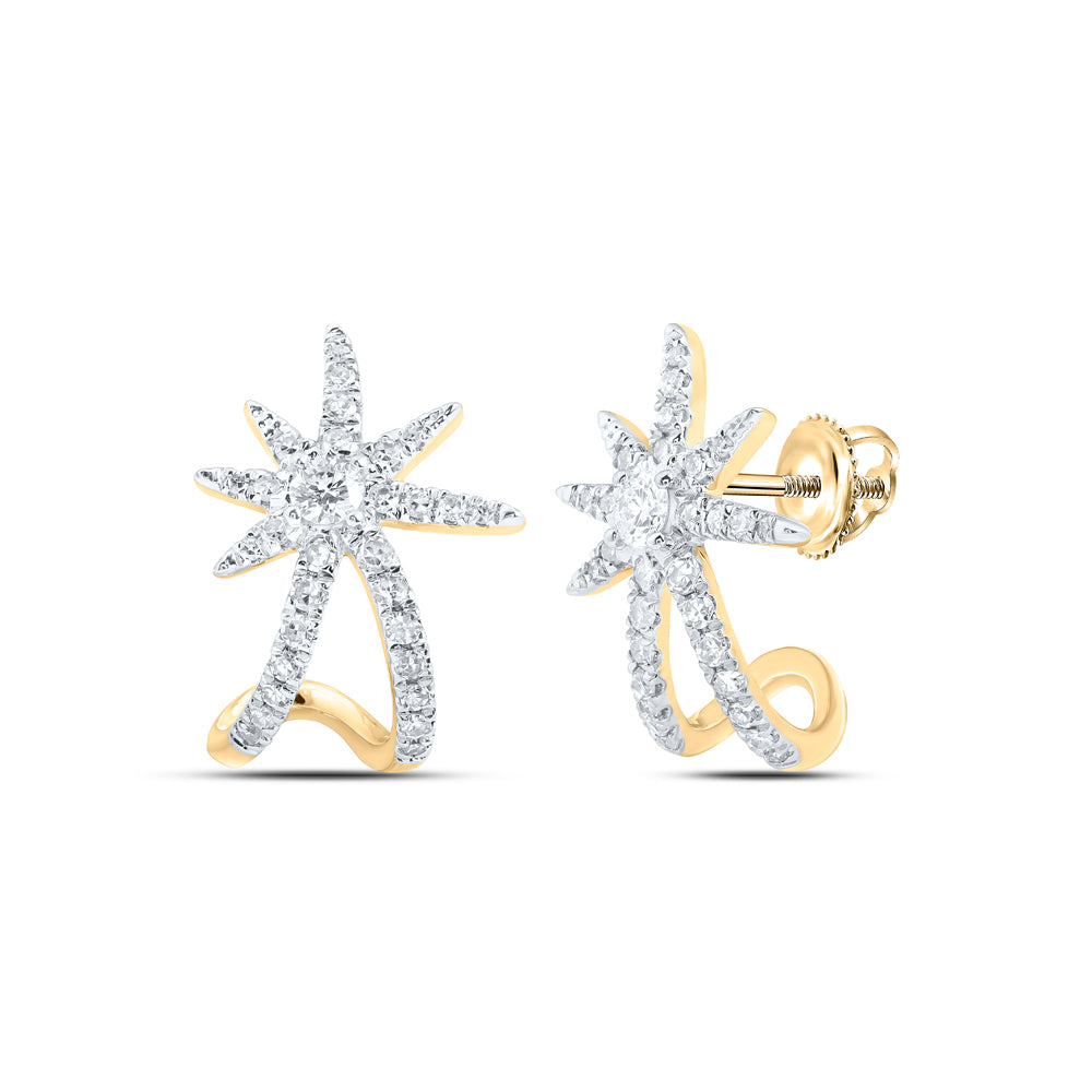 3/8CTW-DIA NKE TRENDY EARRING