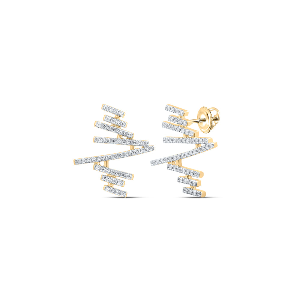 1/3CTW-DIA NKE TRENDY EARRING