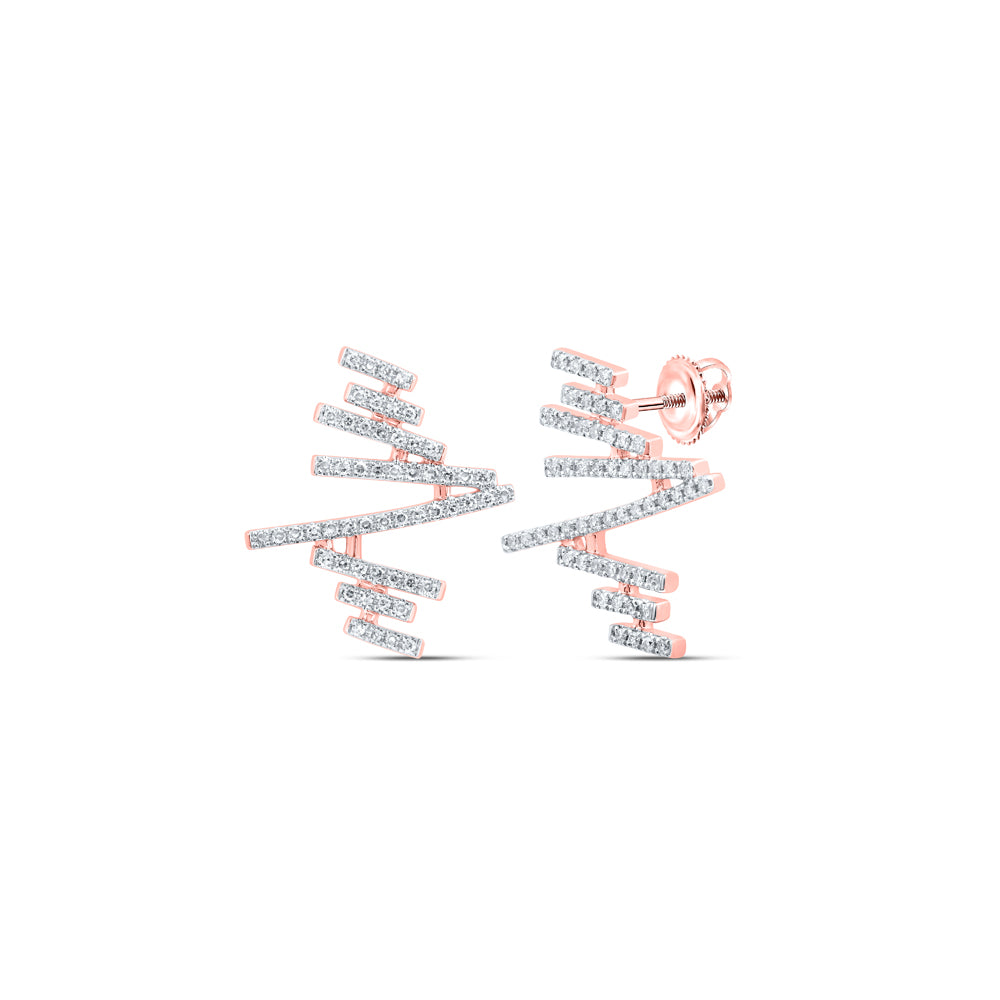 1/3CTW-DIA NKE TRENDY EARRING