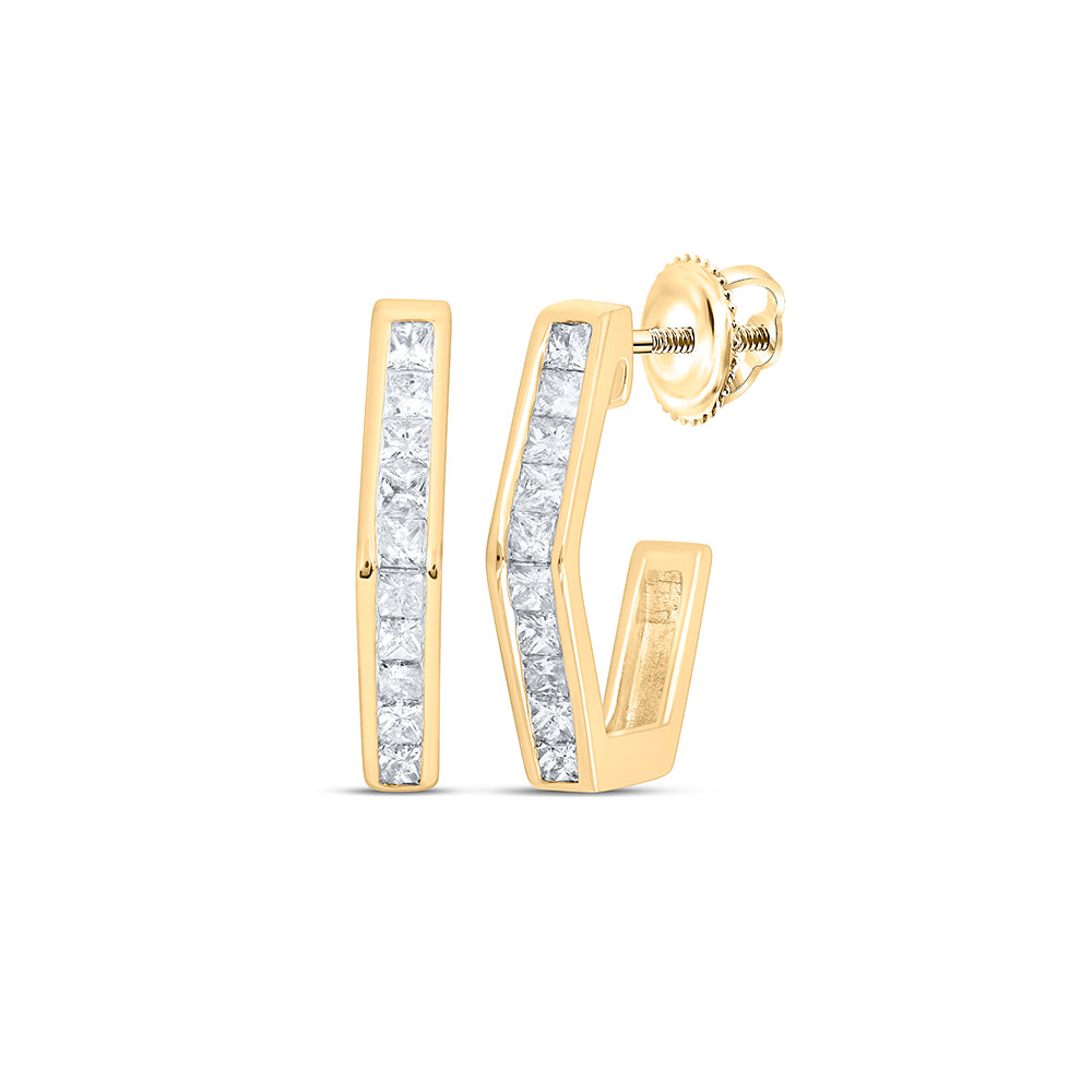 1/2CTW-DIA CN TRENDY EARRING