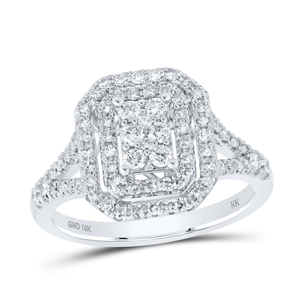 3/4CTW-DIA NK FASHION RING