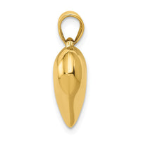 Load image into Gallery viewer, 14K Polished 3-D Puffed Heart Pendant
