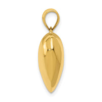 Load image into Gallery viewer, 14K Polished 3-D Puffed Heart Pendant
