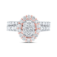 Load image into Gallery viewer, 1 5/8CTW-DIA NK BRIDAL SET
