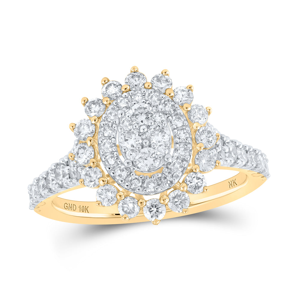 1 CTW-DIA NK RING