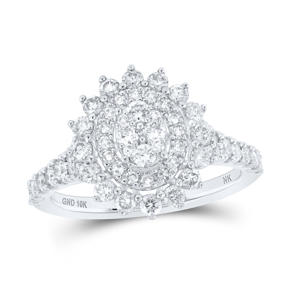 1 CTW-DIA NK RING