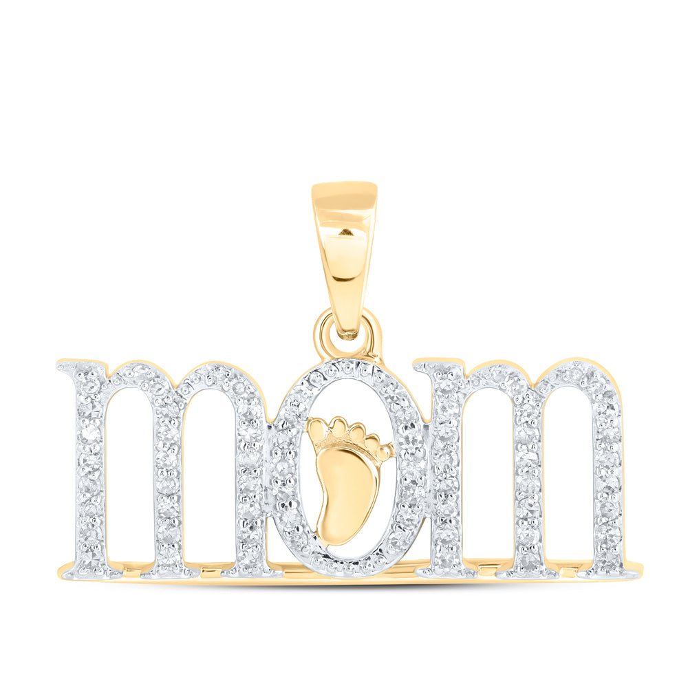 1/5CTW-DIA NK MOM PENDANT