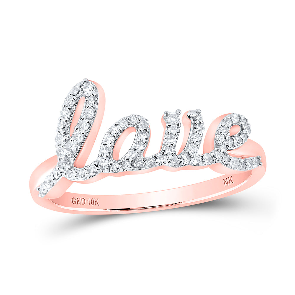 1/4CTW-DIA NK LOVE RING