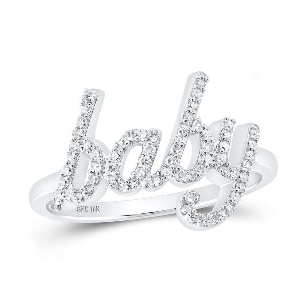 1/4CTW-DIA NK BABY RING