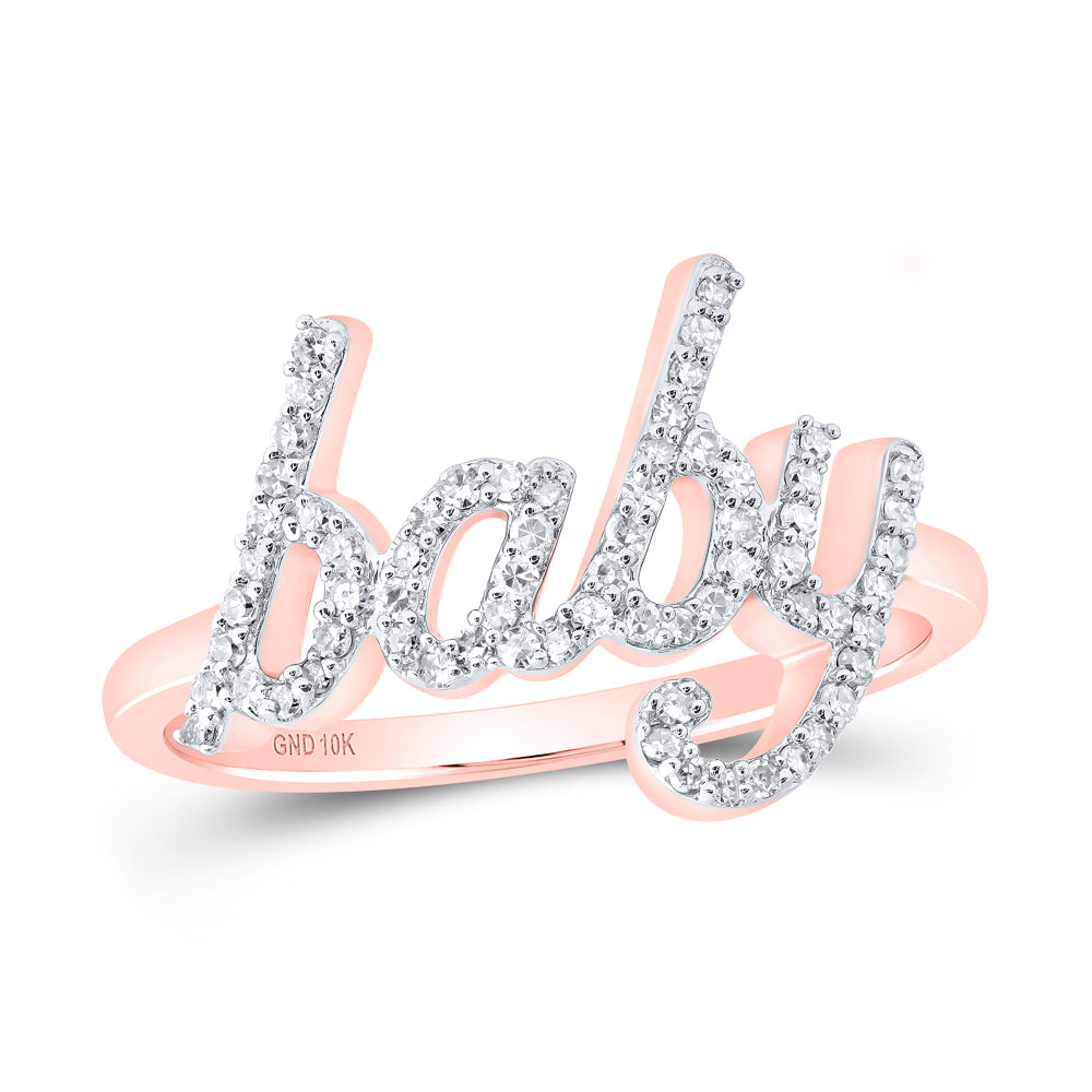 1/4CTW-DIA NK BABY RING